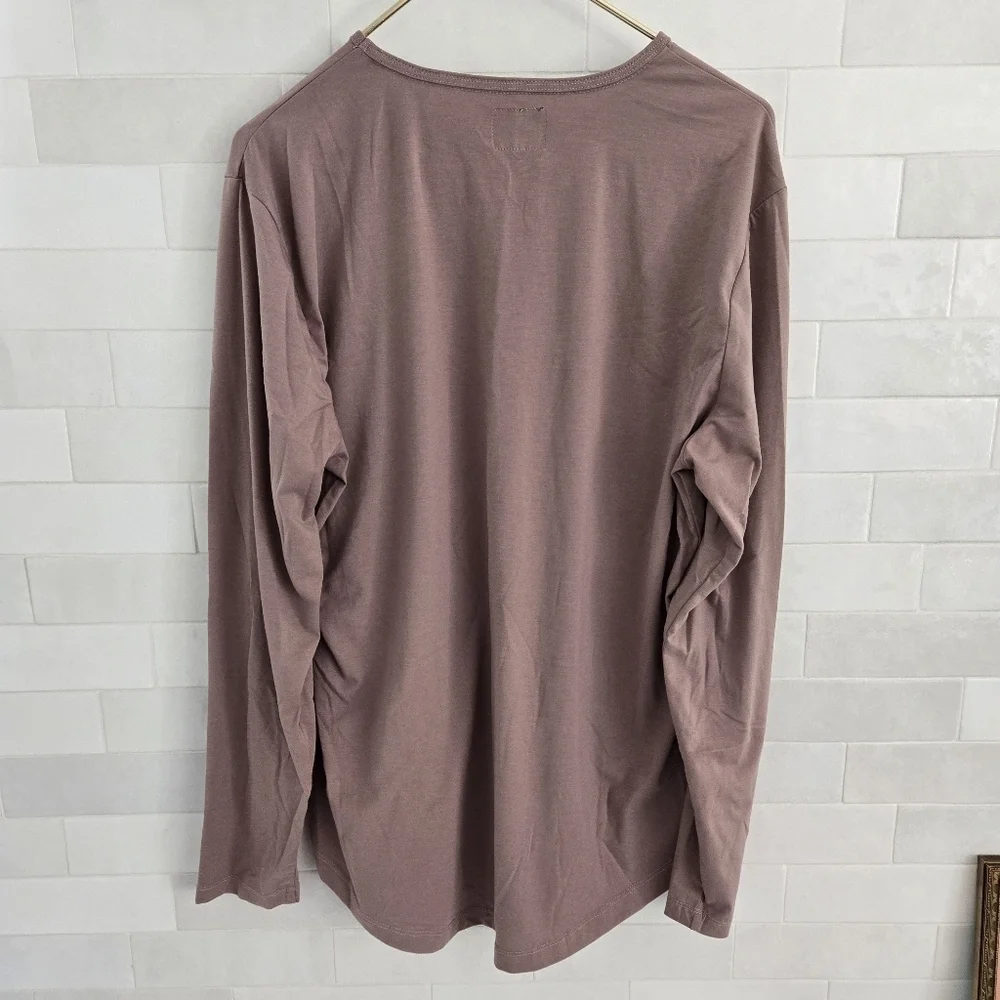 CUTS Mountain Mist Long-Sleeve Crew Neck Curve-Hem Athletic Shirt Size XL - Picture 8 of 8